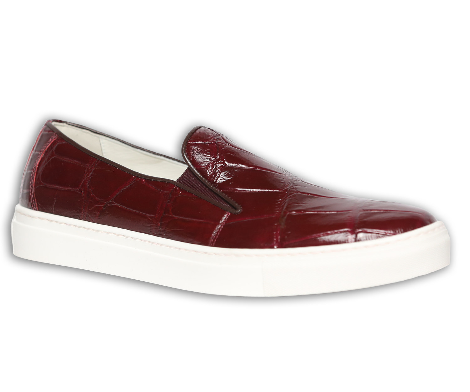 Echter Krokodilleder Sneaker
