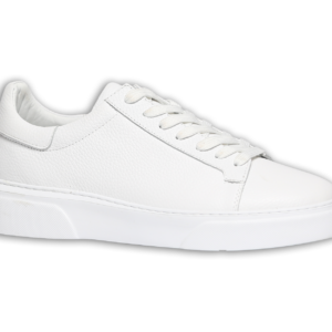 Eleganter wei&szlig;er Ledersneaker
